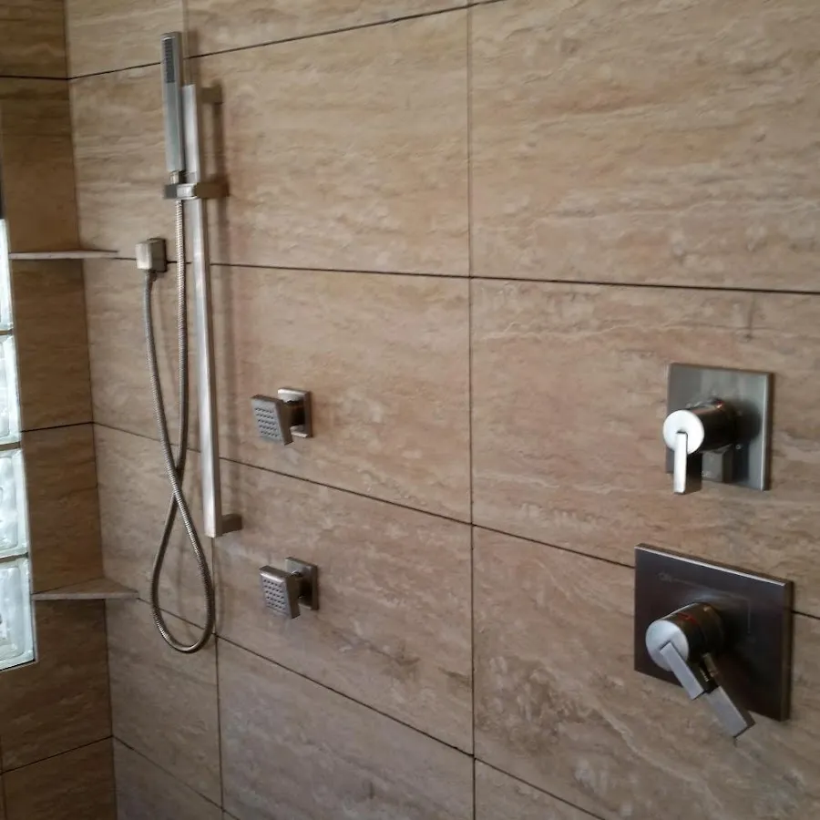 Shower fixture installation for Water Heater Replacement in Wolfeboro